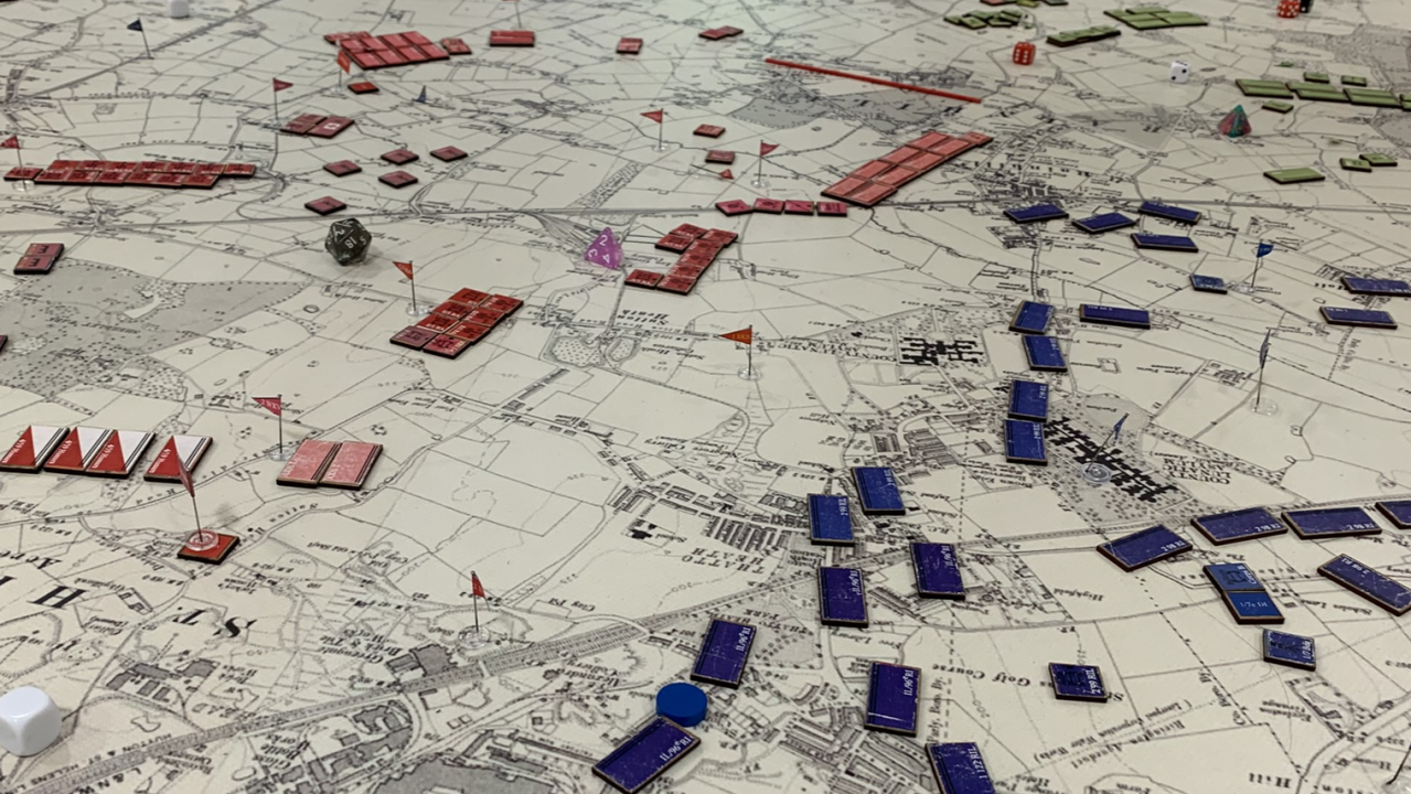 Yet another battle for Liverpool - A large game of Pluie de Balles.